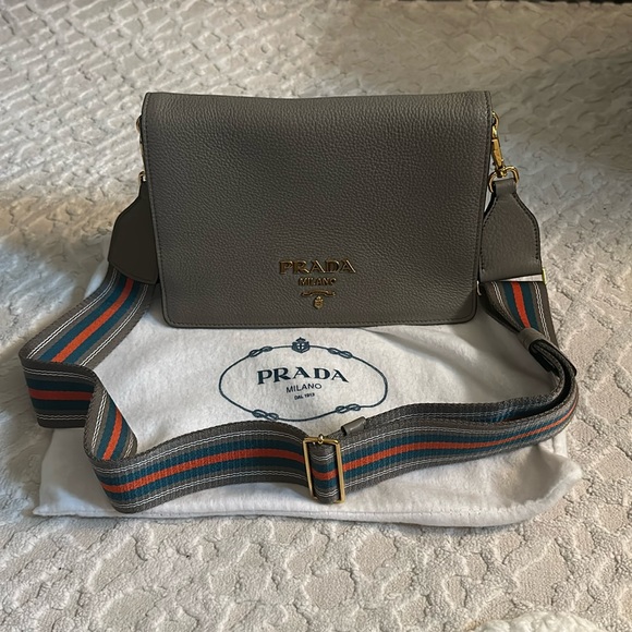 Prada Vitello Daino Crossbody Bag - Picture 1 of 9